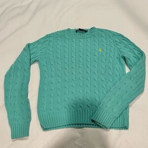 Classic Polo Ralph Lauren cotton cable knit sweater - Medium